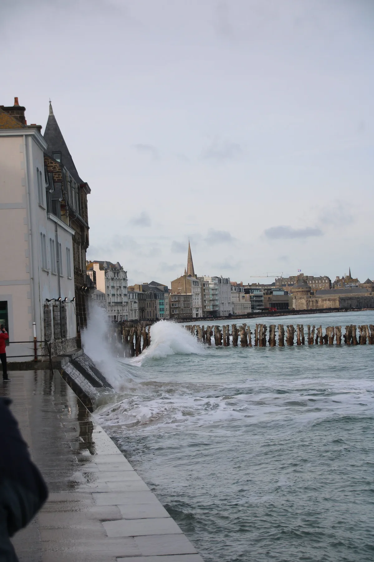 Sillon Beach, Saint-Malo, Brittany, France — 2
