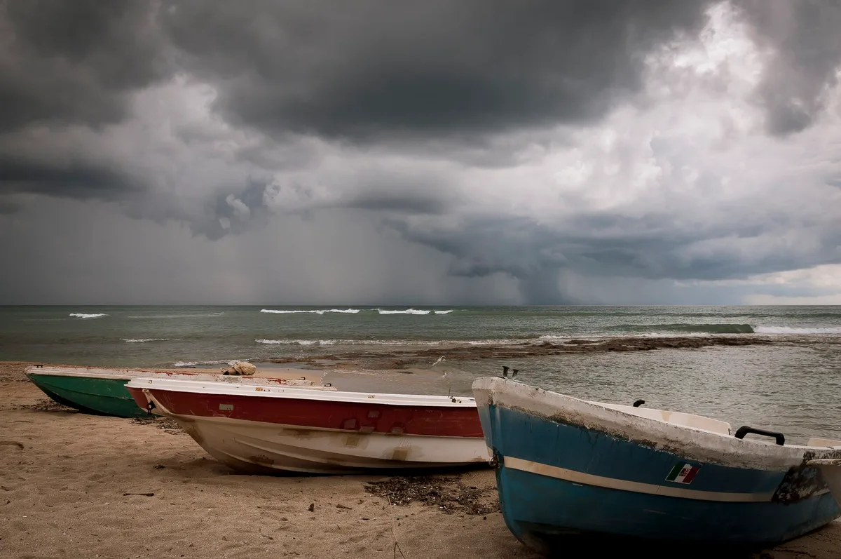 San Pietro in Bevagna-Strand, Manduria, Puglia, Italien — 5