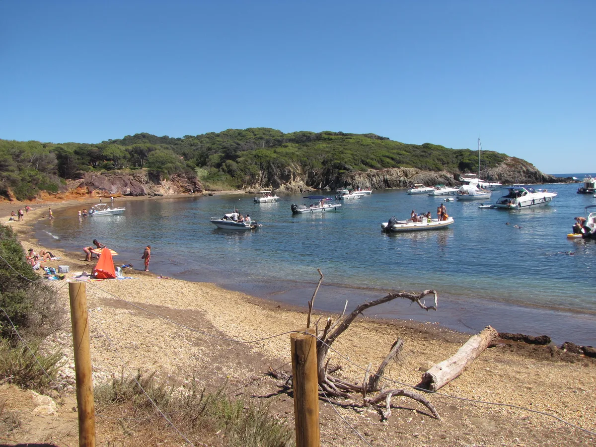 Grand Langoustier Beach, Hyères, Provence-Alpes-Côte d'Azur, France