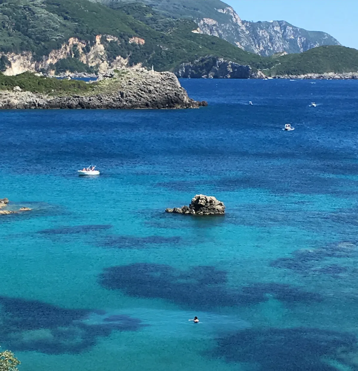 Paleokastritsa Beach, Central Corfu and Diapontia Islands, Ionian Islands, Greece — 3