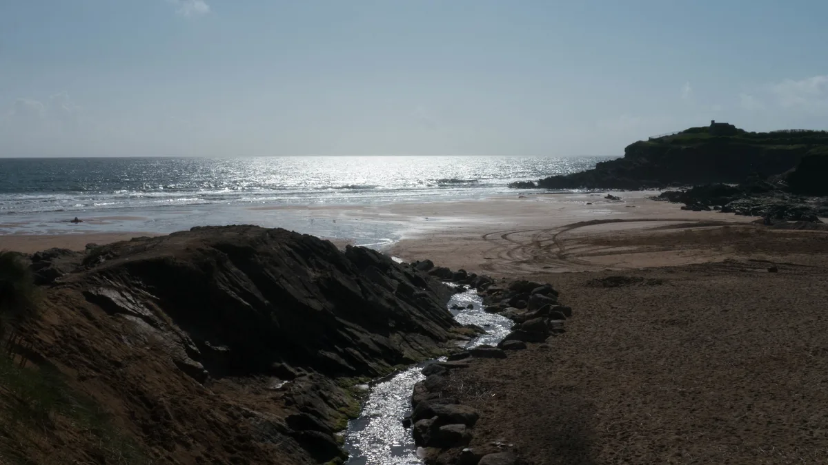 Pouldu Beach, Clohars-Carnoët, Brittany, France