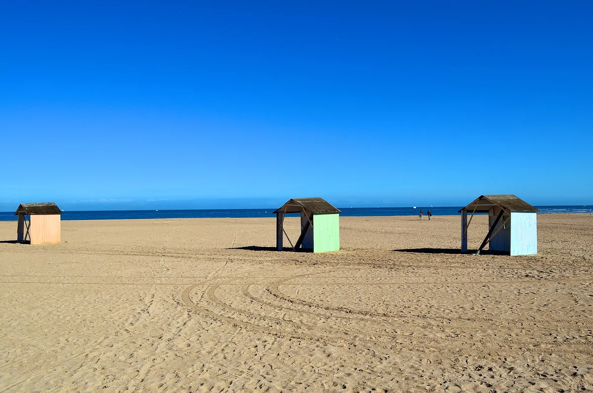 Ouistreham-Strand, Ouistreham, Normandy, Frankreich