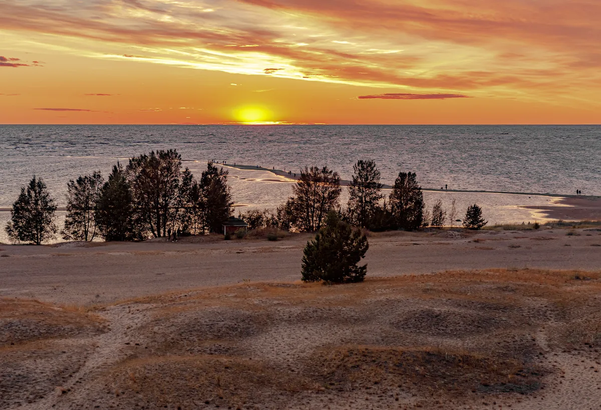 Spiaggia delle Kalajoen hiekkasärkät, Kalajoki, North Ostrobothnia, Finland