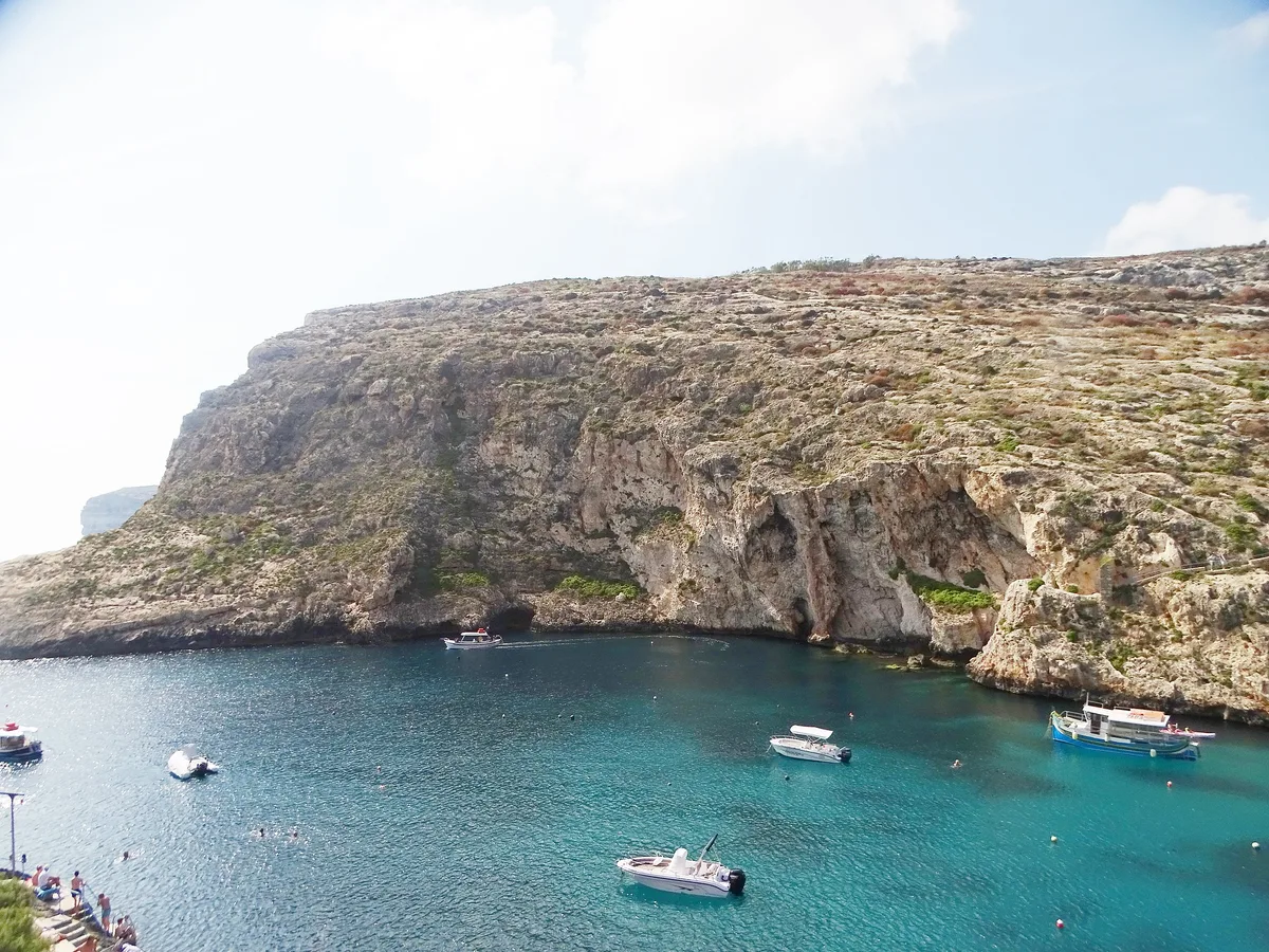 Xlendi Beach, Munxar, Maltese Islands, Malta — 3