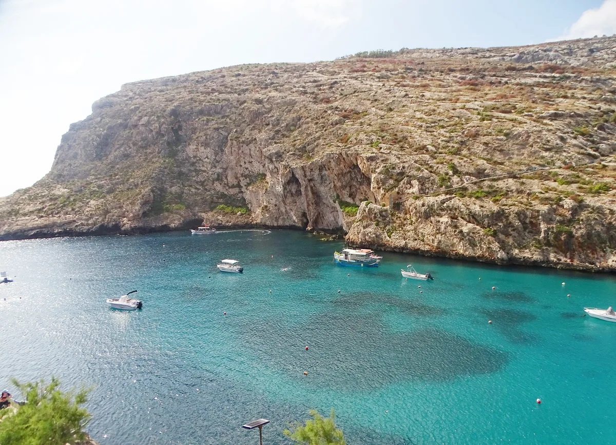 Xlendi Beach, Munxar, Maltese Islands, Malta — 2