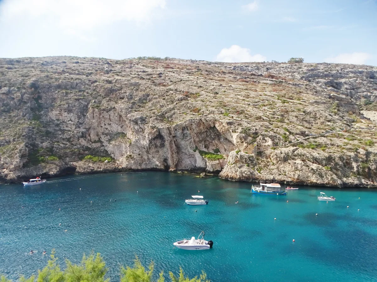 Xlendi Beach, Munxar, Maltese Islands, Malta — 4