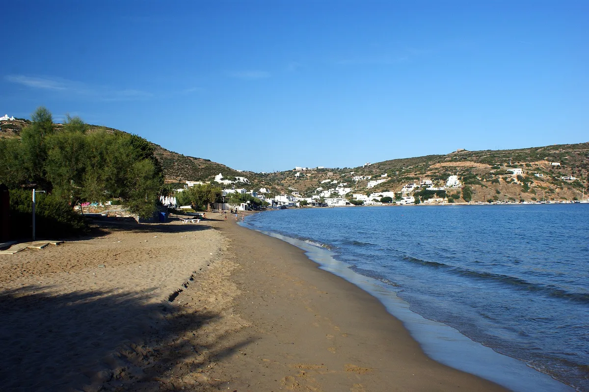 Platys Gialos Beach, Cyclades, Greece — 4