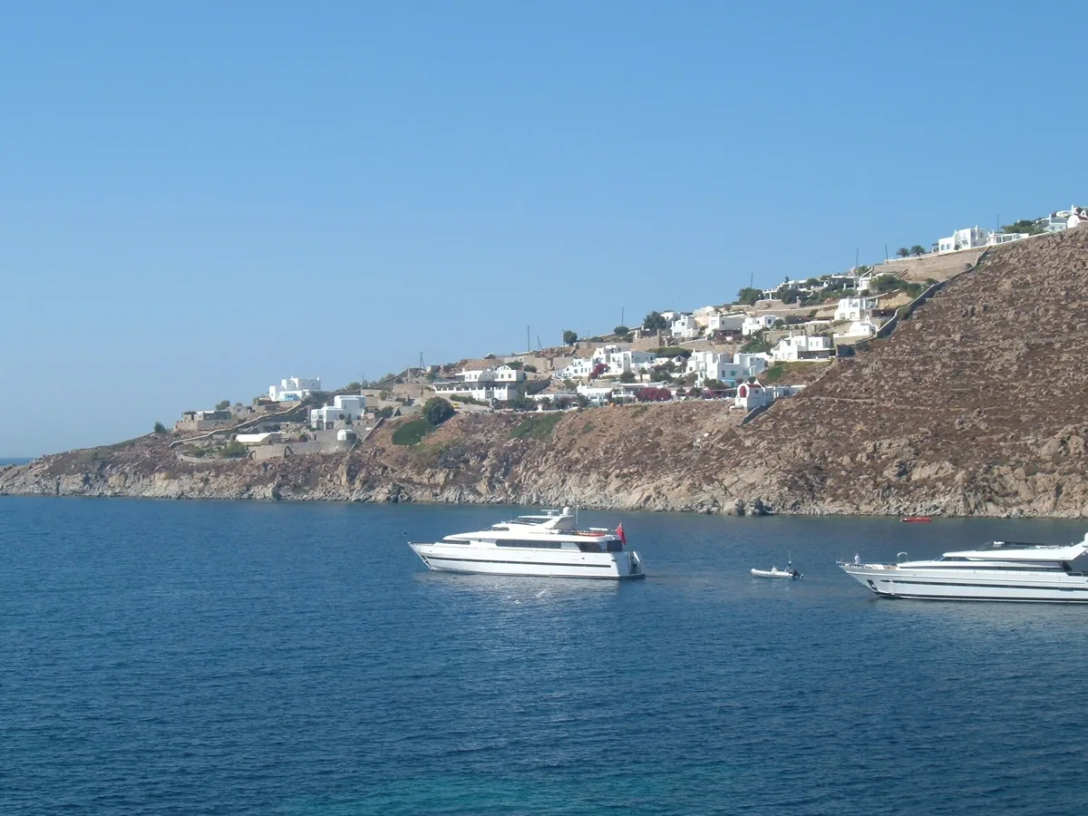 Platys Gialos Beach, Cyclades, Greece — 2