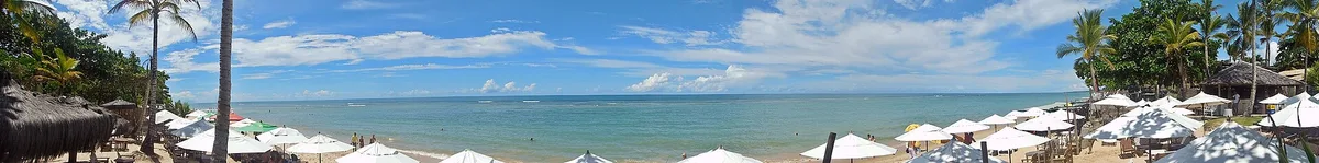 Spiaggia di Arraial d'Ajuda, Porto Seguro, Brazilian Atlantic, Brasile — 4