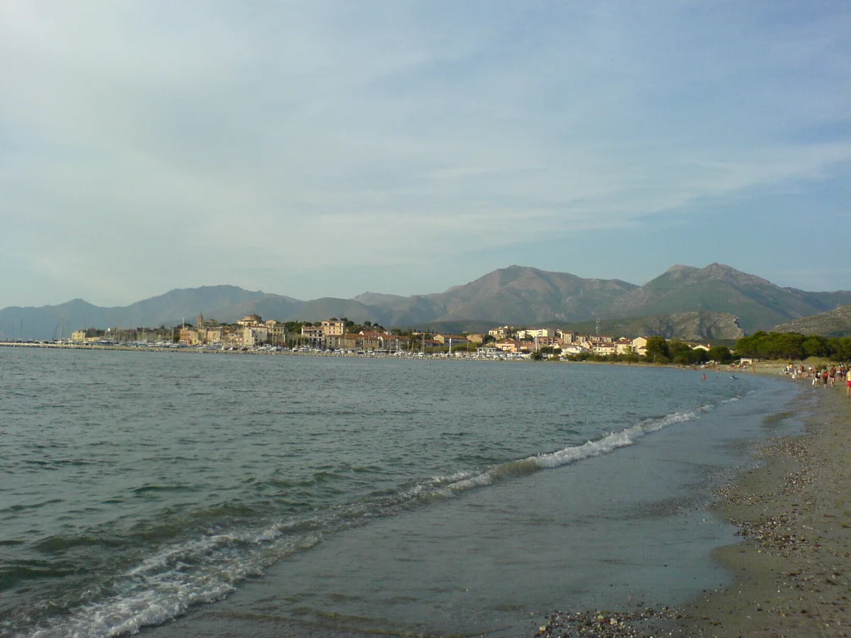 Roya Beach, Saint-Florent, Corsica, France — 2