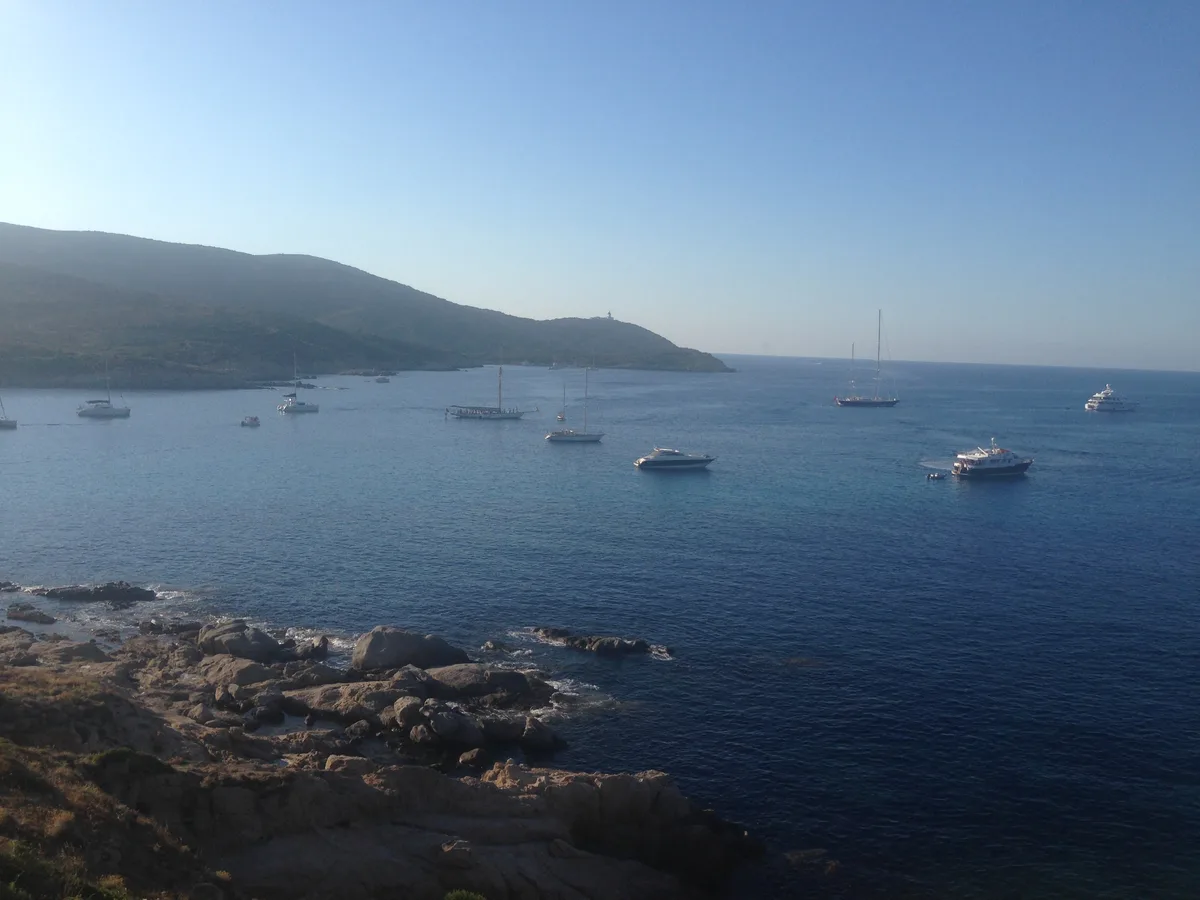 Playa de l'Alga, Calvi, Corsica, Francia — 2