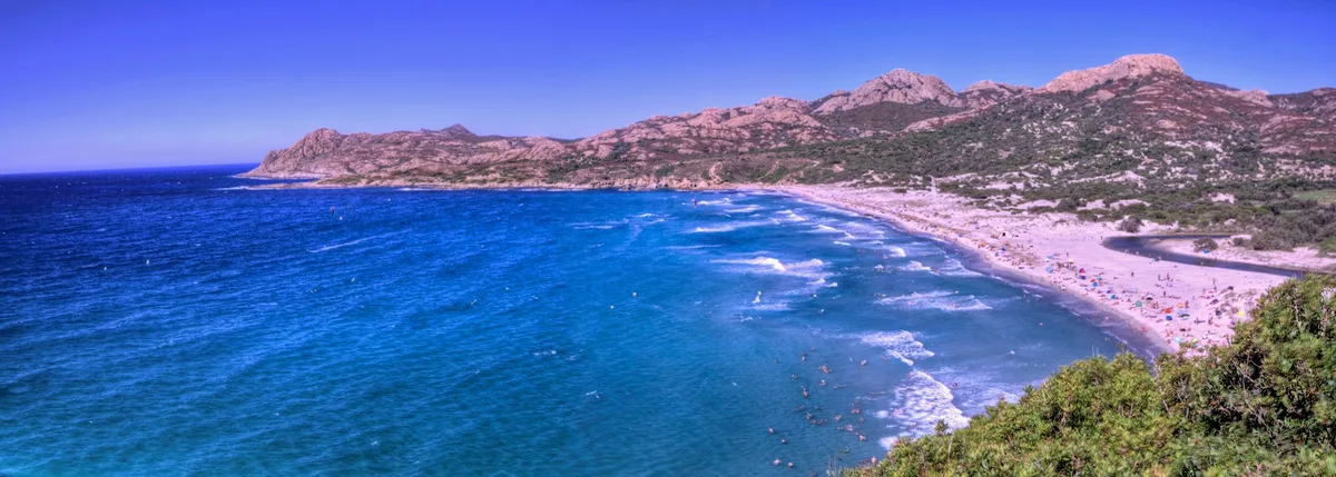 Ostriconi Beach, Palasca, Corsica, France