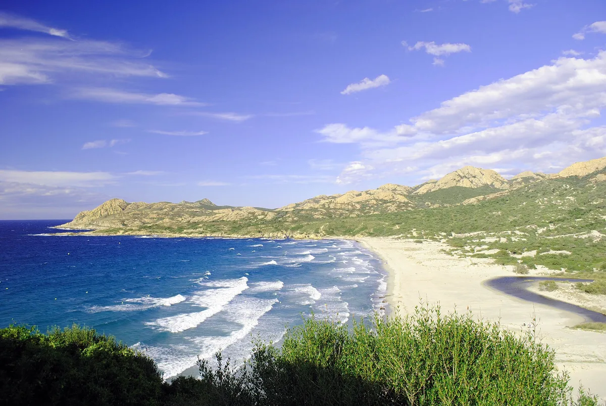 Ostriconi Beach, Palasca, Corsica, France — 2
