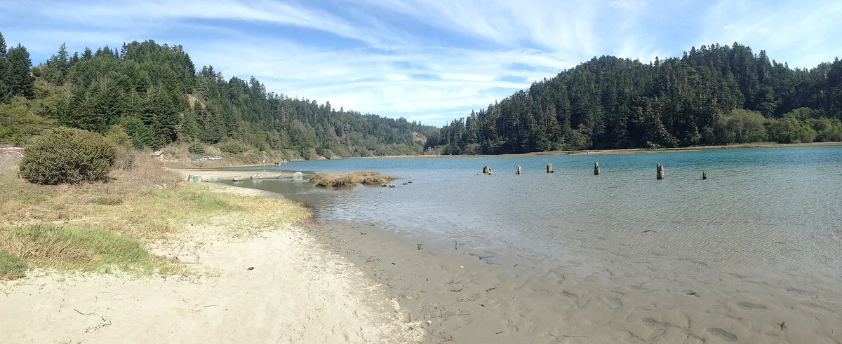 Big River Beach, Mendocino, California Coast, United States — 3