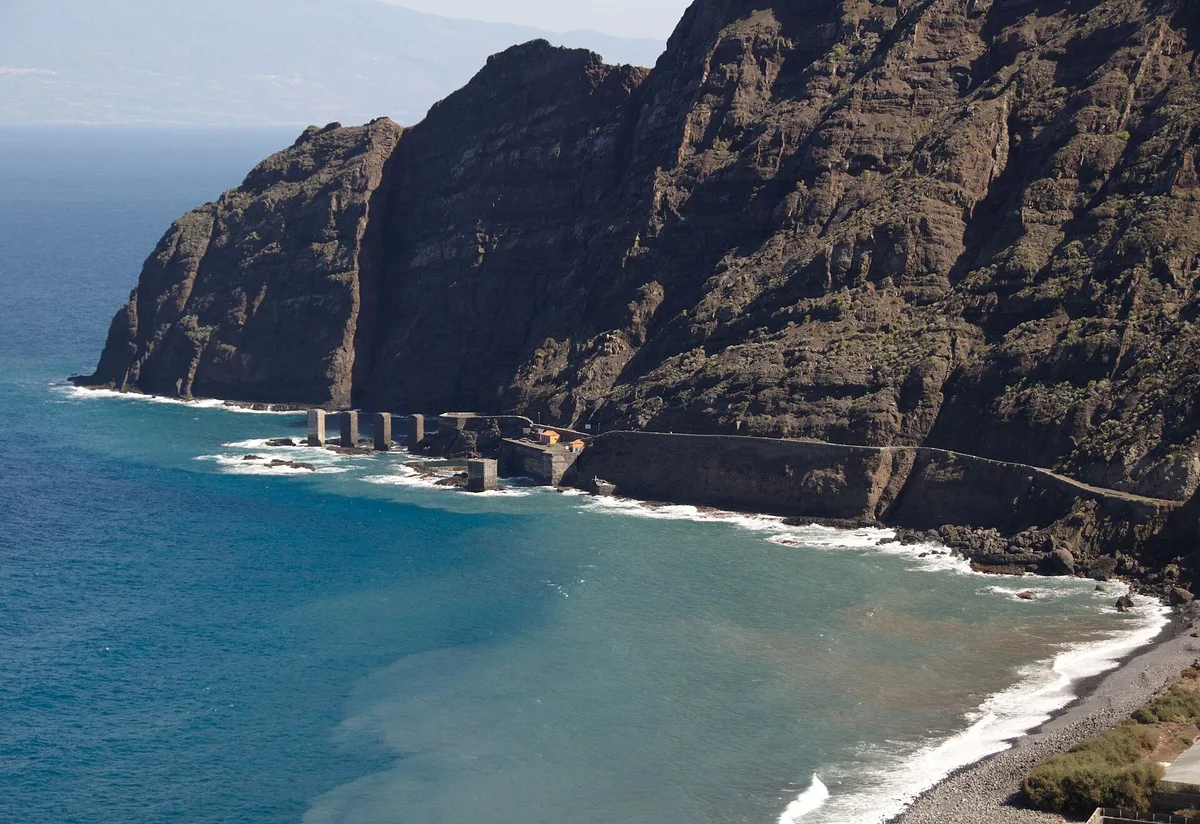 Hermigua Beach, Hermigua, Canary Islands, Spain — 2