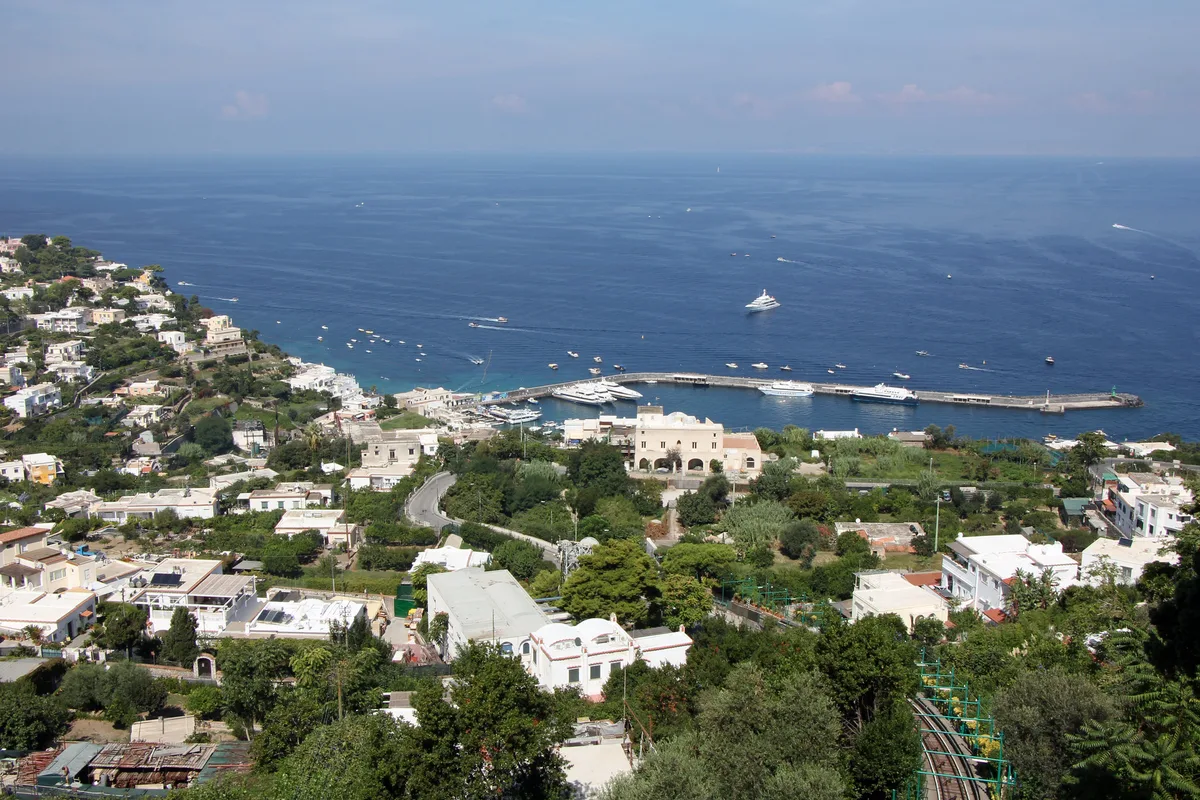 Marina Grande Beach, Capri, Campania, Italy