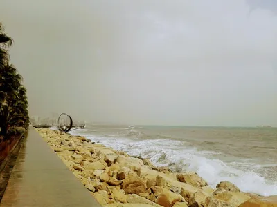 Limassol Molos-Strand, Cyprus, Zypern — 4