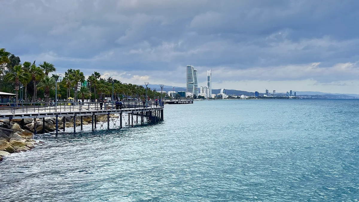 Limassol Molos-Strand, Cyprus, Zypern — 2
