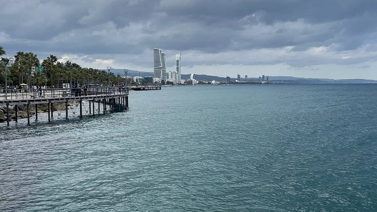 Limassol Molos-Strand, Cyprus, Zypern — 3
