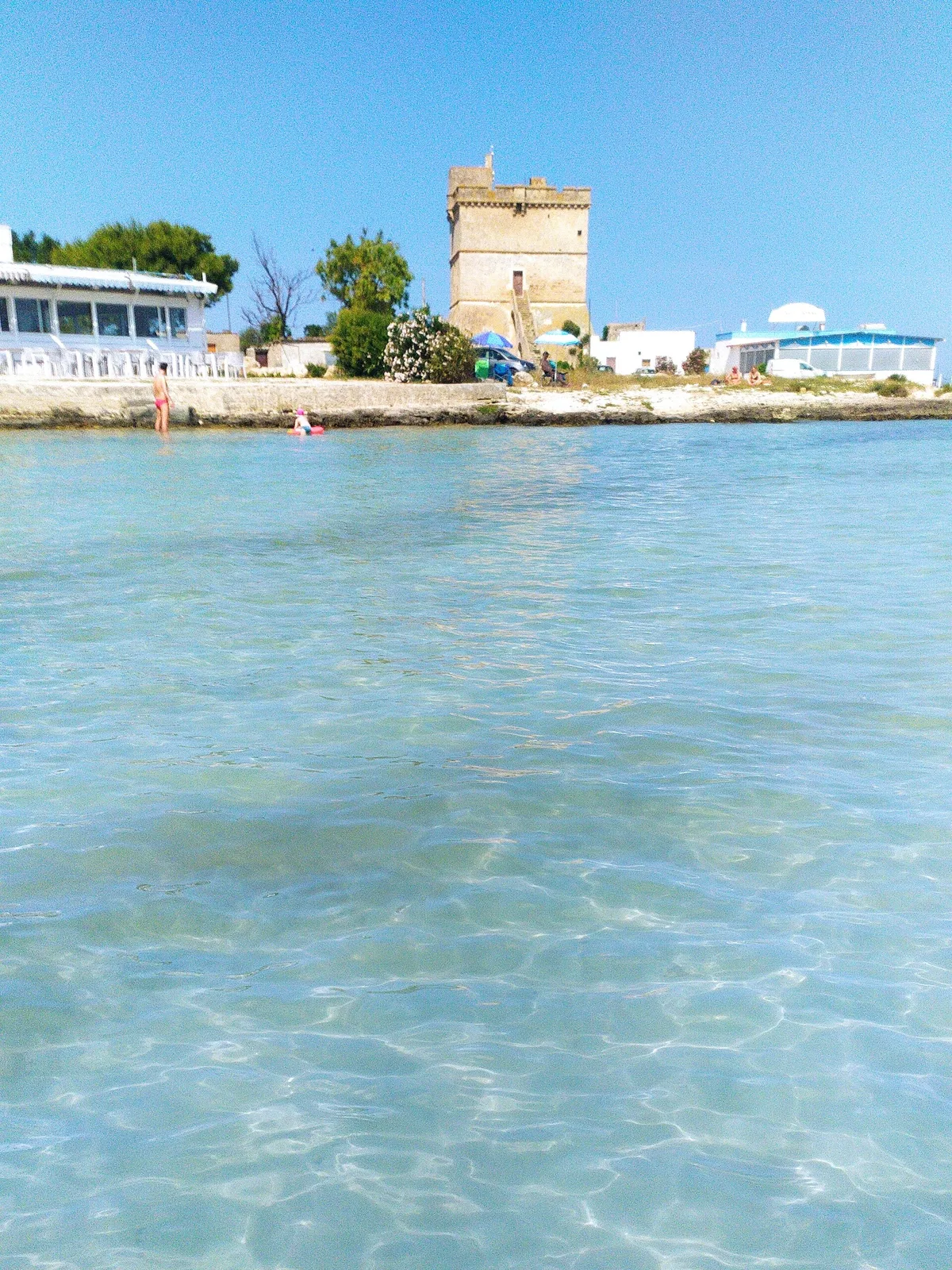 Sant'Isidoro-Strand, Nardò, Puglia, Italien — 2