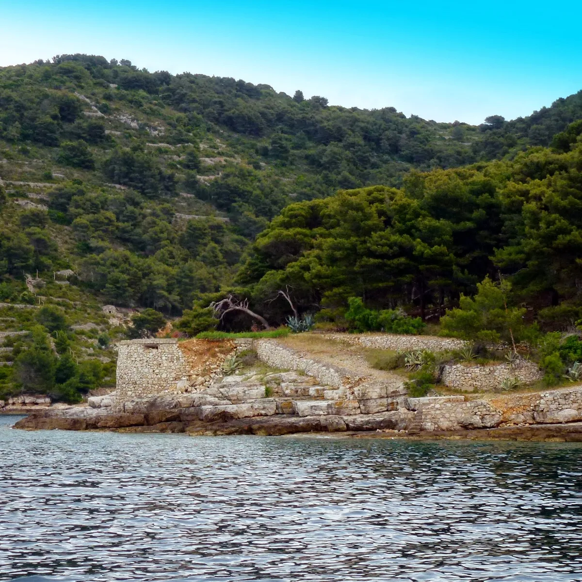 Grandovac Beach, Vis, Dalmatia, Croatia