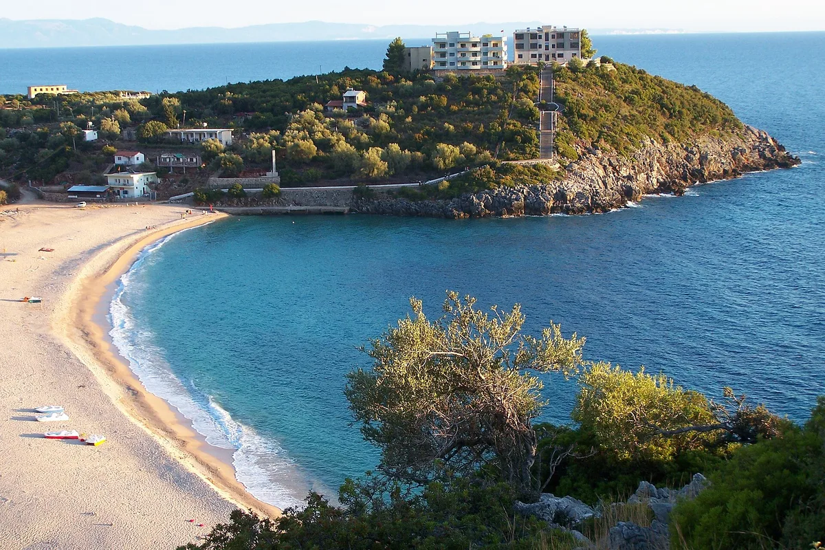 Jalës Beach, Himara, Adriatic, Albania — 2
