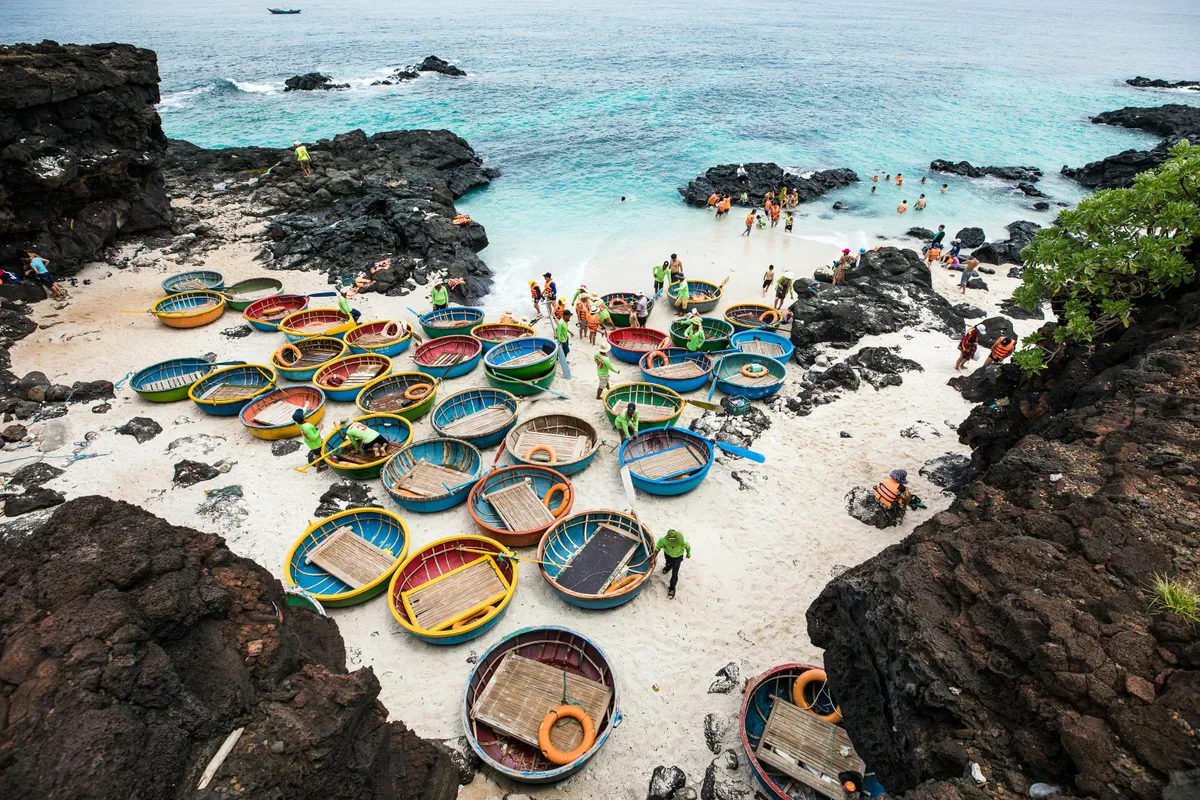 Spiaggia di Đá Đen, Sơn Trà, South Central Coast, Vietnam — 2
