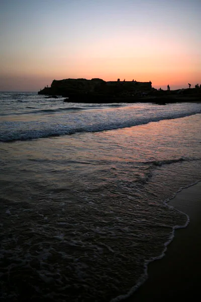 Tamraght-Strand, Tamraght, Moroccan Atlantic, Marokko — 2