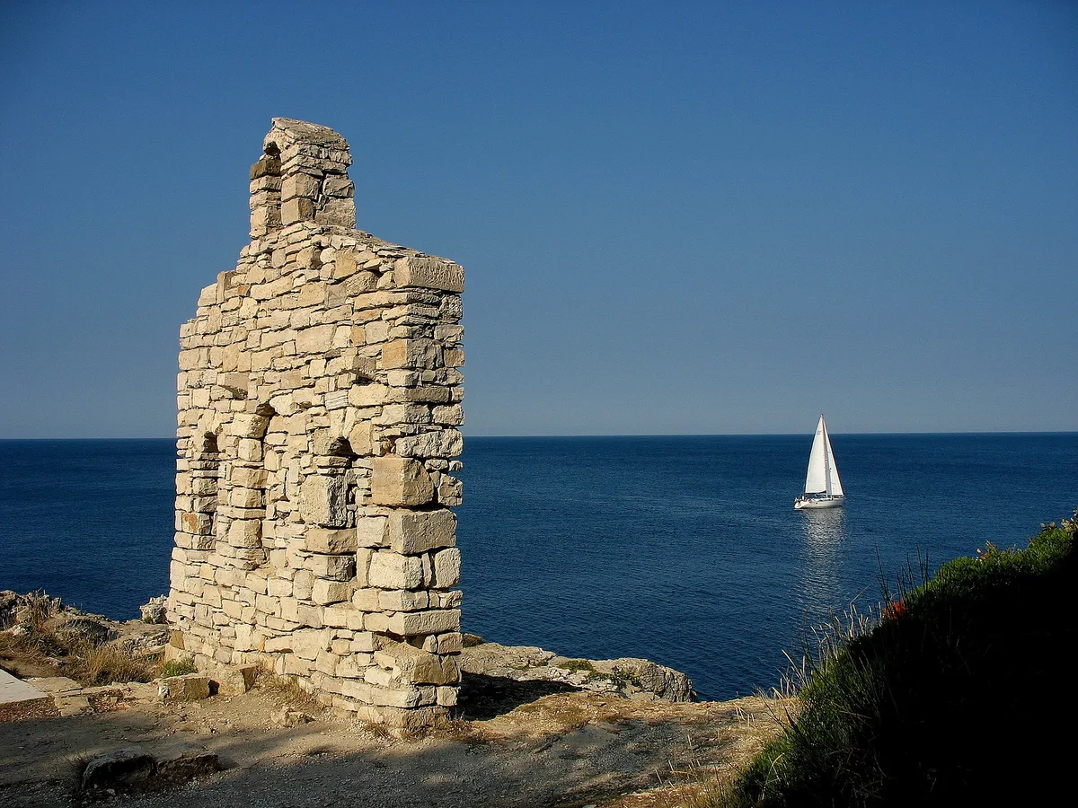 Brioni Beach, Pula, Istria, Croatia