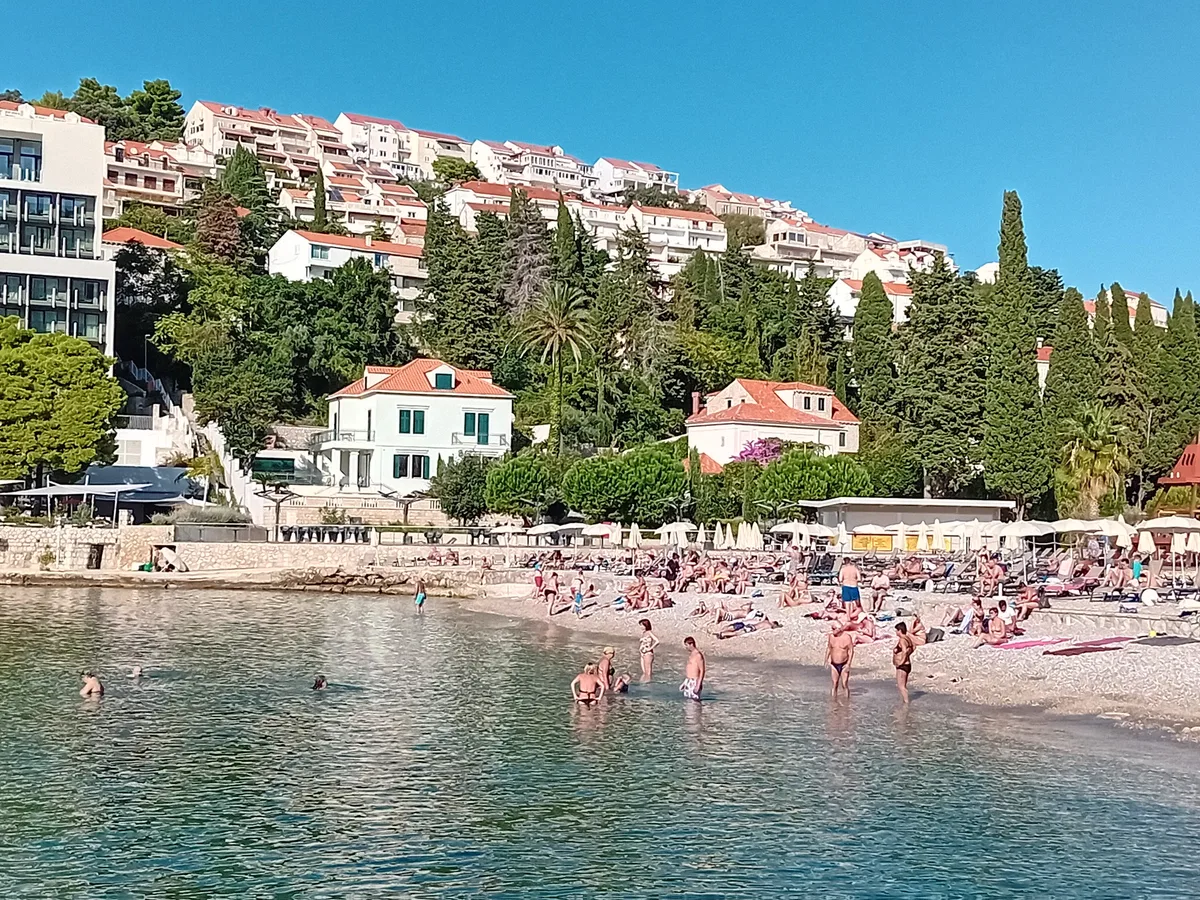 Lapad Beach, Dubrovnik, Dalmatia, Croatia — 3