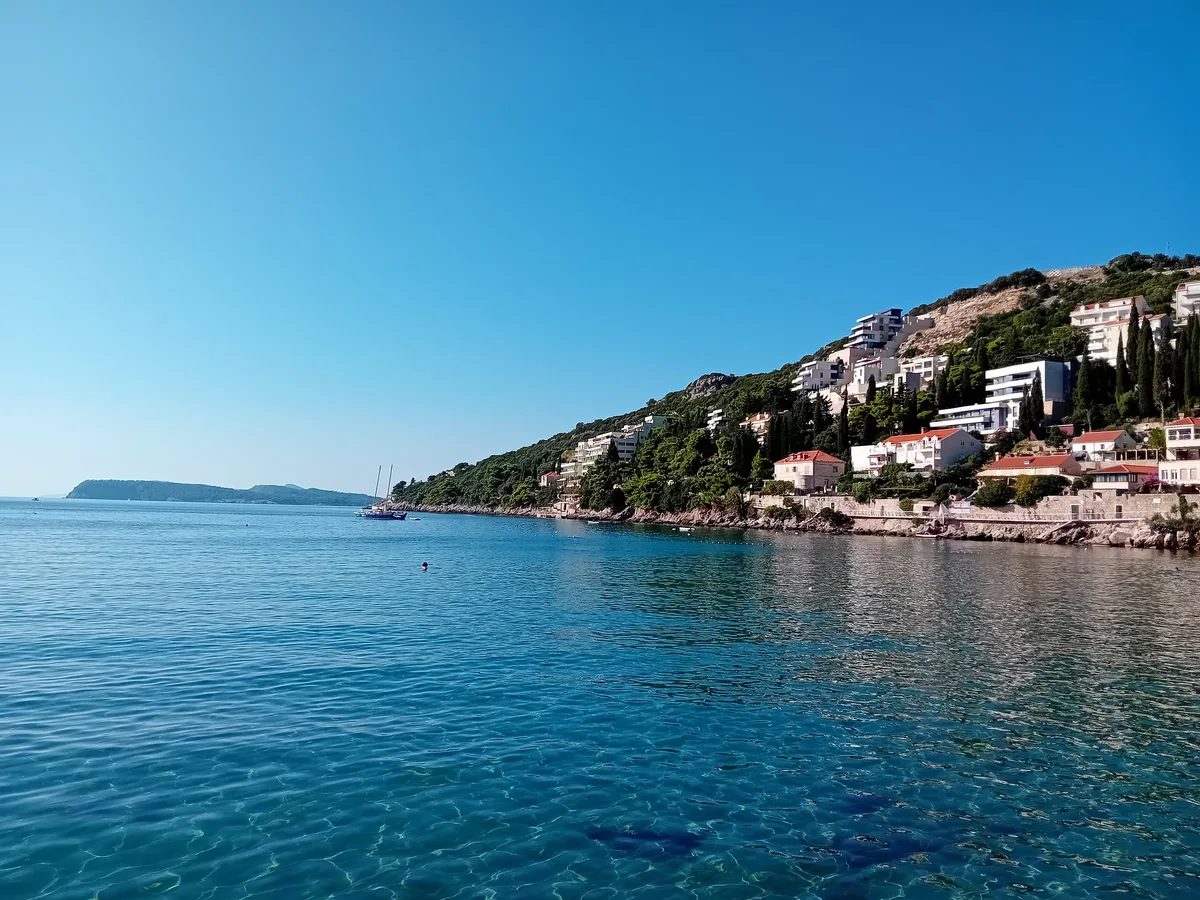 Lapad Beach, Dubrovnik, Dalmatia, Croatia — 4