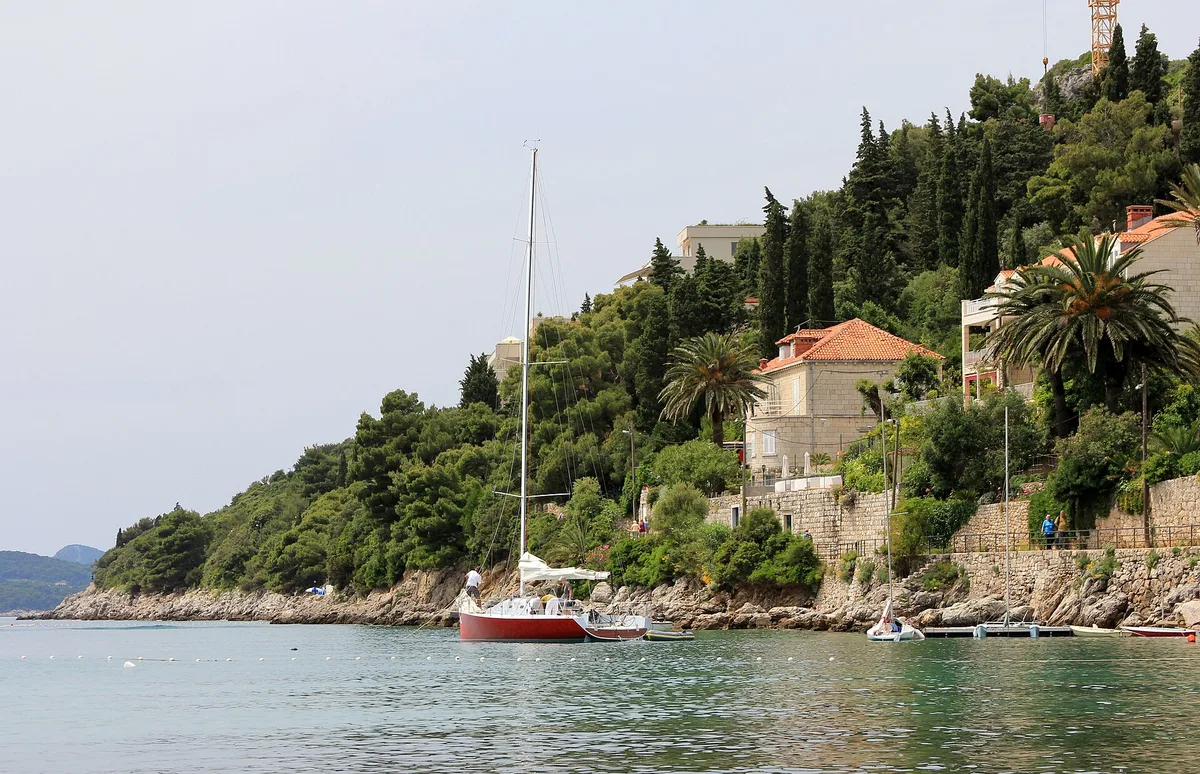Lapad Beach, Dubrovnik, Dalmatia, Croatia — 6