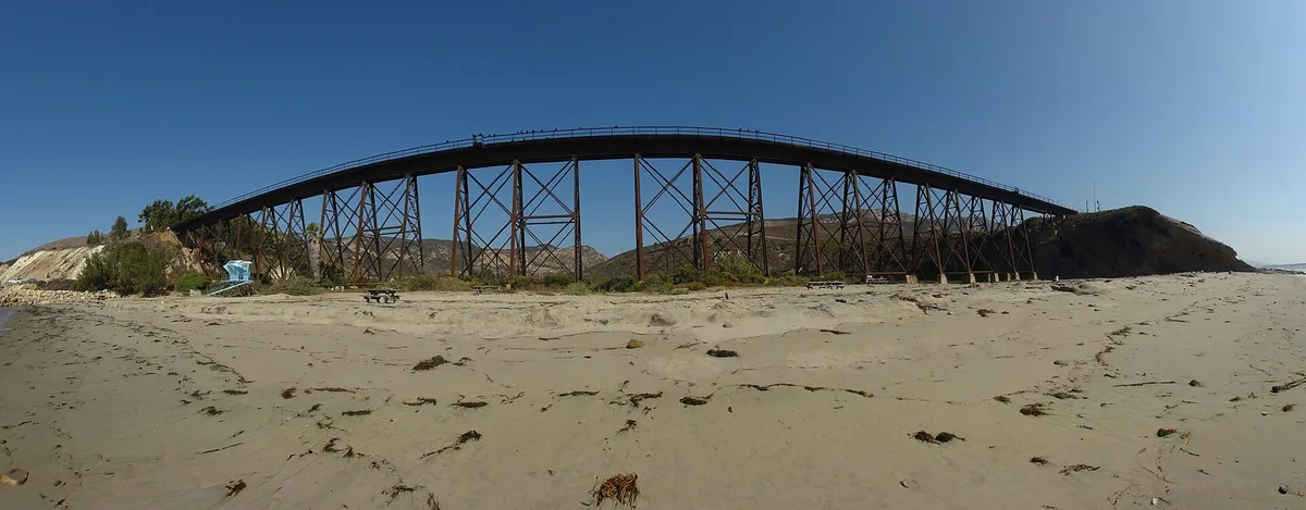 Spiaggia di Gaviota State, Santa Barbara County (unincorporated), California Coast, Stati Uniti — 2