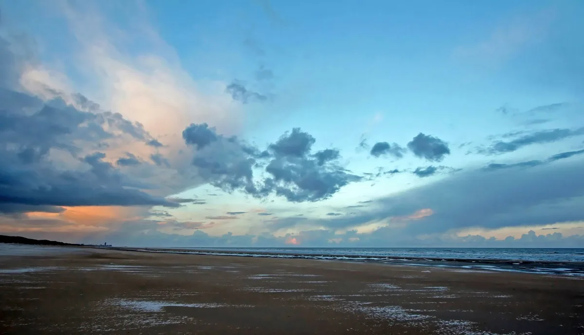 De Haan Beach, De Haan, North Sea Coast, Belgium