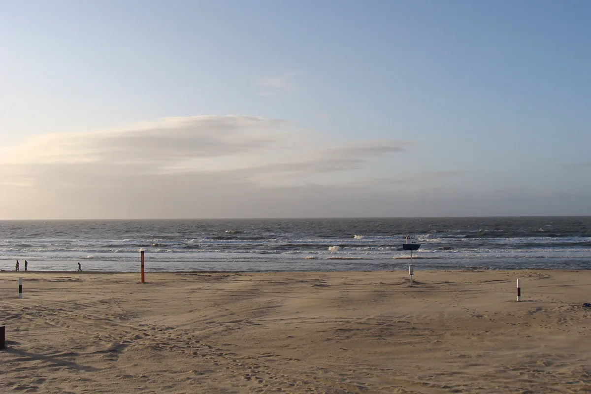 De Haan Beach, De Haan, North Sea Coast, Belgium — 2