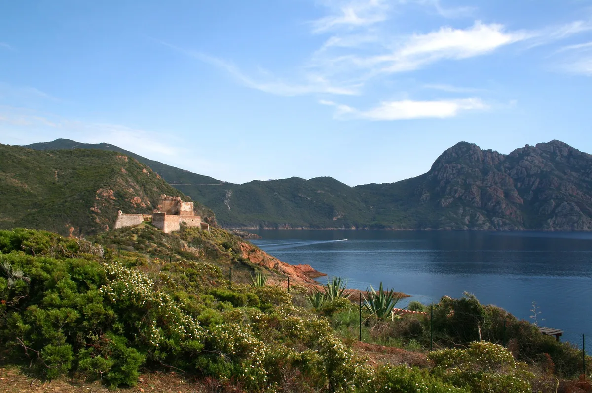 Girolata Beach, Osani, Corse, France — 2