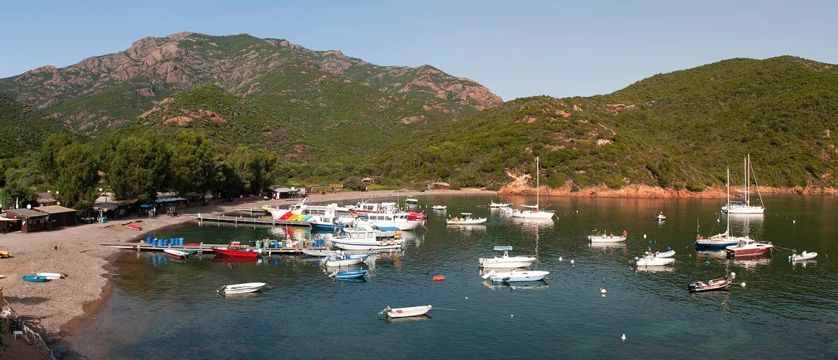 Girolata Beach, Osani, Corse, France