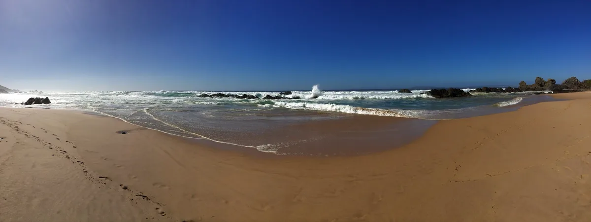 Playa de Keurboomstrand, Bitou, Garden Route, Sudáfrica
