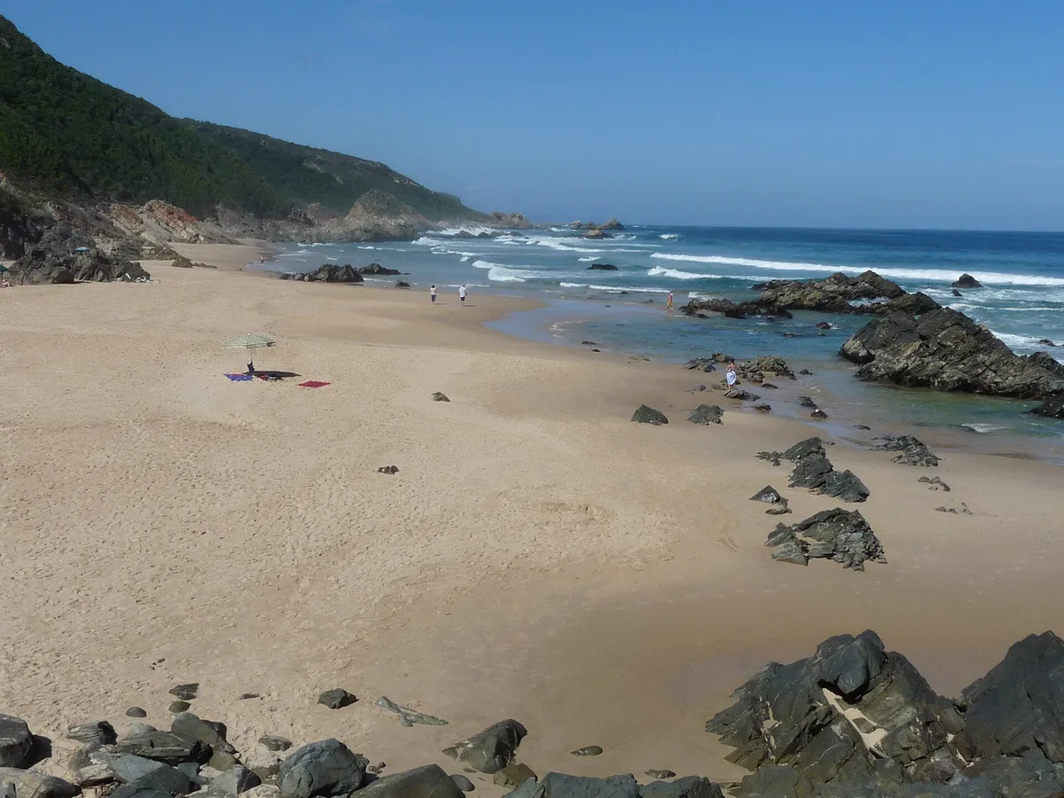 Playa de Keurboomstrand, Bitou, Garden Route, Sudáfrica — 4