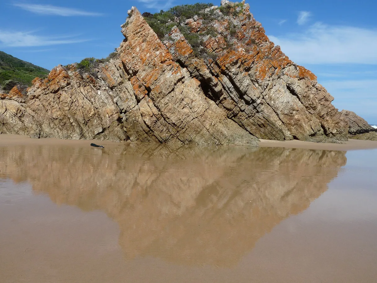 Playa de Keurboomstrand, Bitou, Garden Route, Sudáfrica — 3