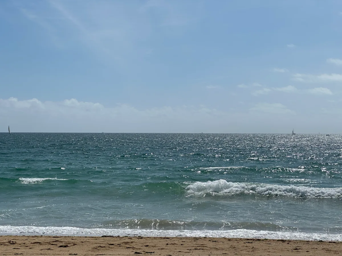 Plage d'Etel, Magouër, Bretagne, Francia — 6