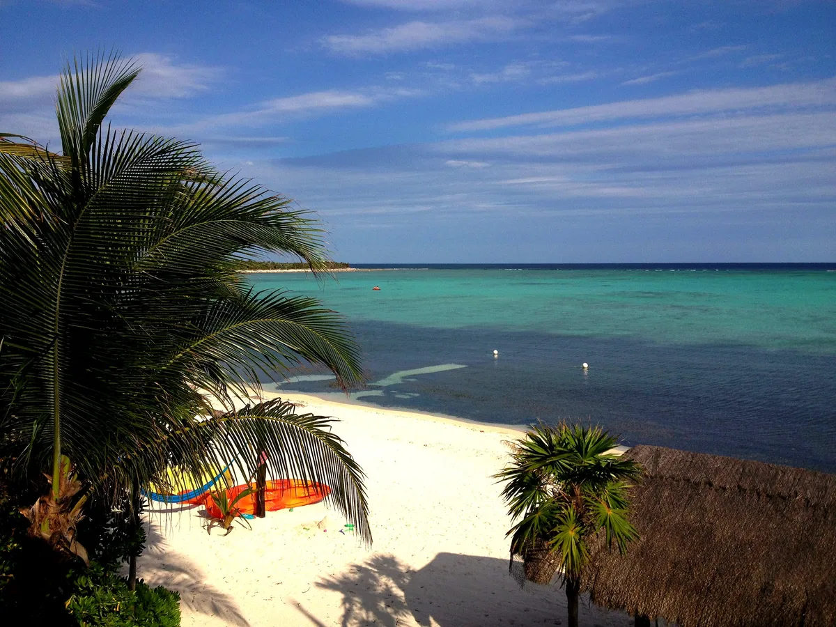 Solimán Beach, Tulum, Yucatan Caribbean, Mexico