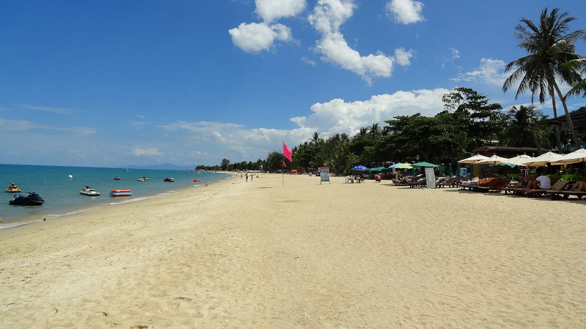 Lamai Beach, Maret, Gulf of Thailand, Thailand — 3