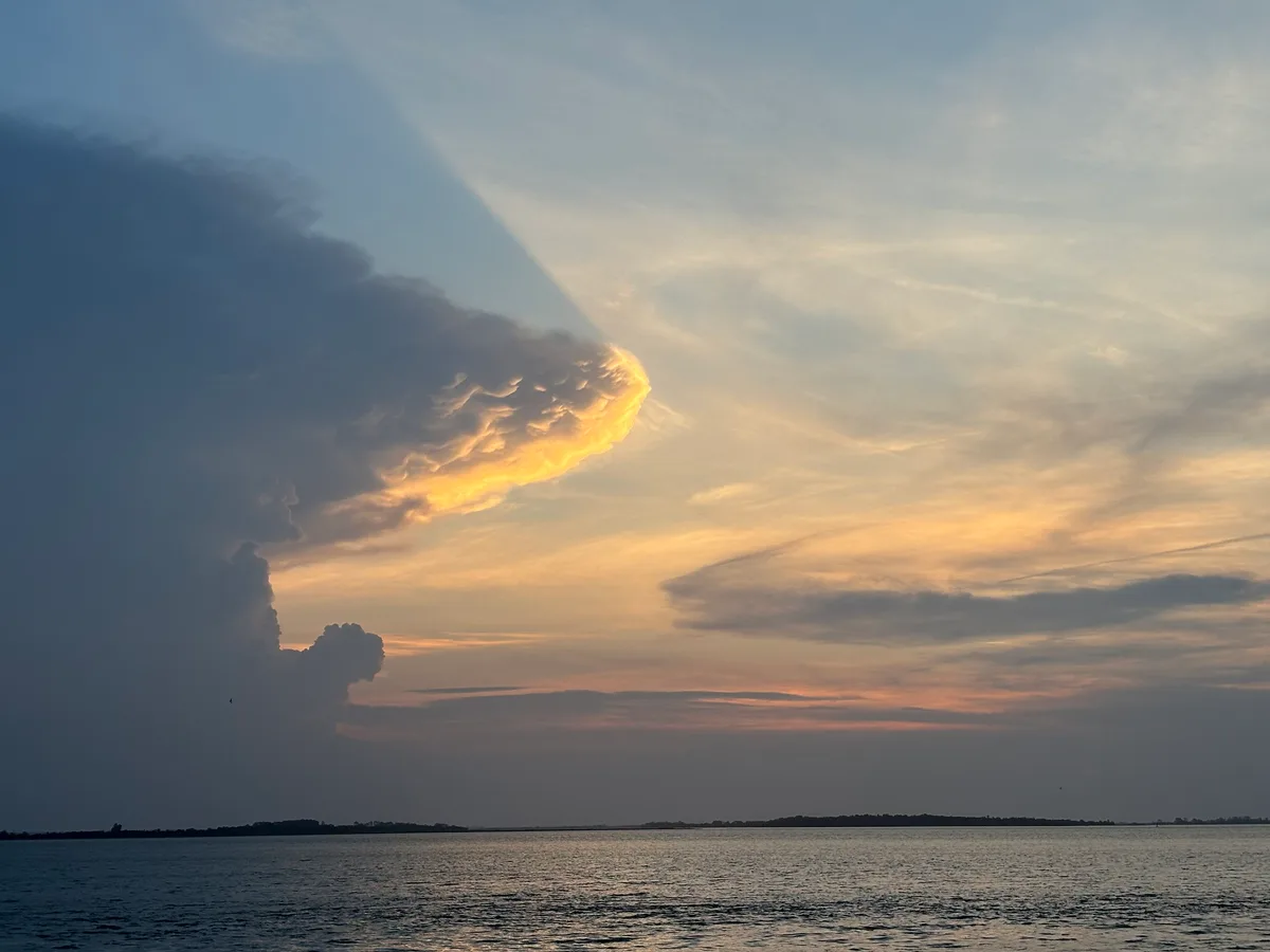 Tybee Island — Polk Street Beach Access, Tybee Island, US East Coast, Stati Uniti