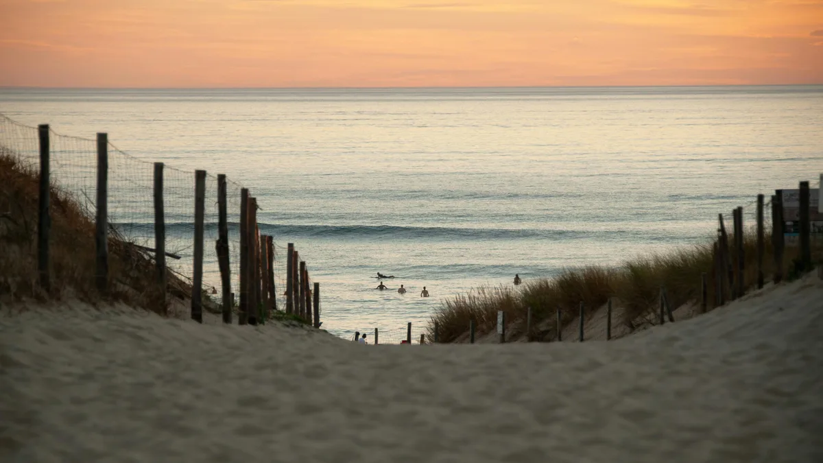 Truc Vert Beach, Lège-Cap-Ferret, Nouvelle-Aquitaine, France