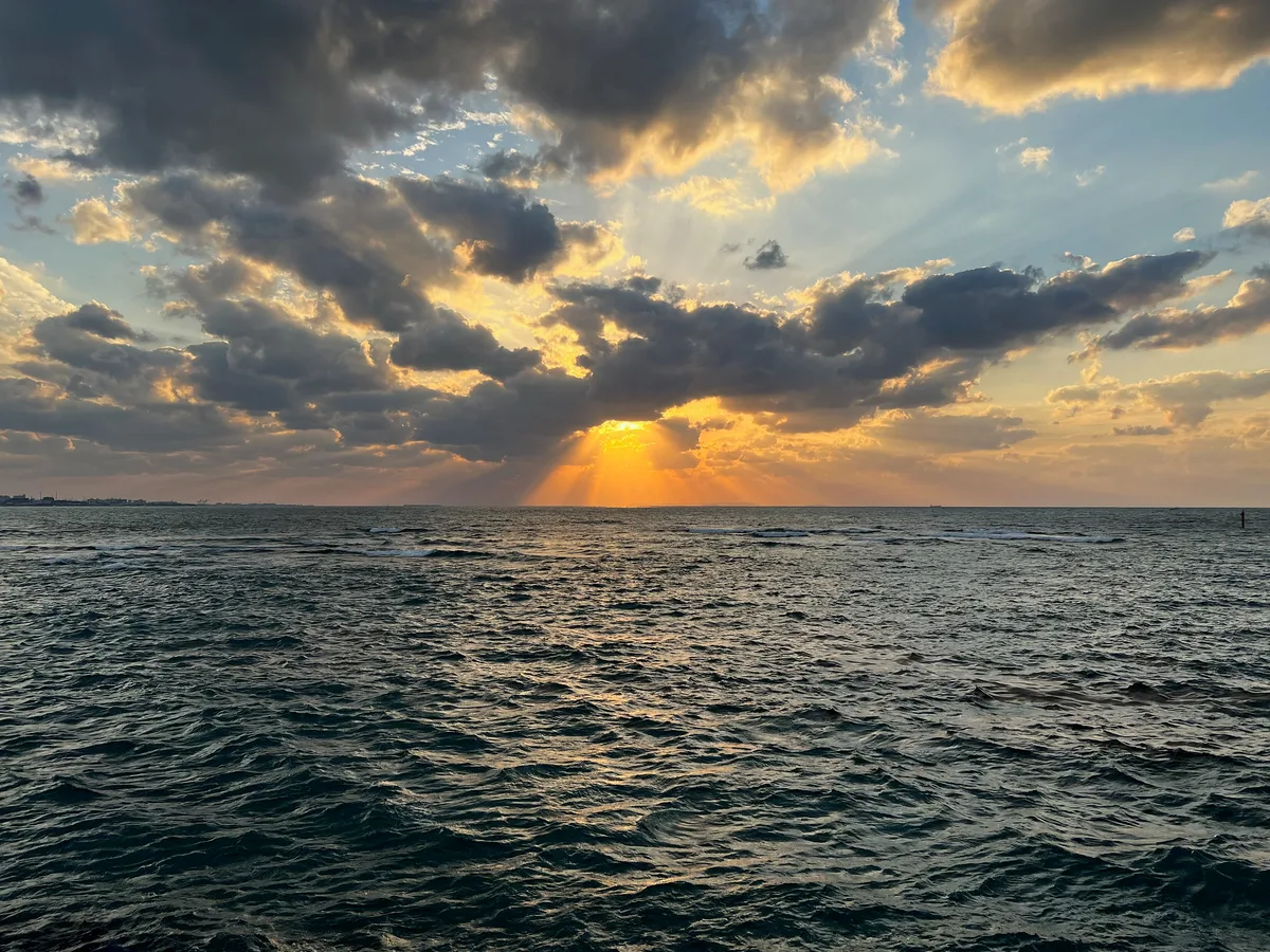 American Beach, Chatan-cho, Ryukyu Islands, Japan