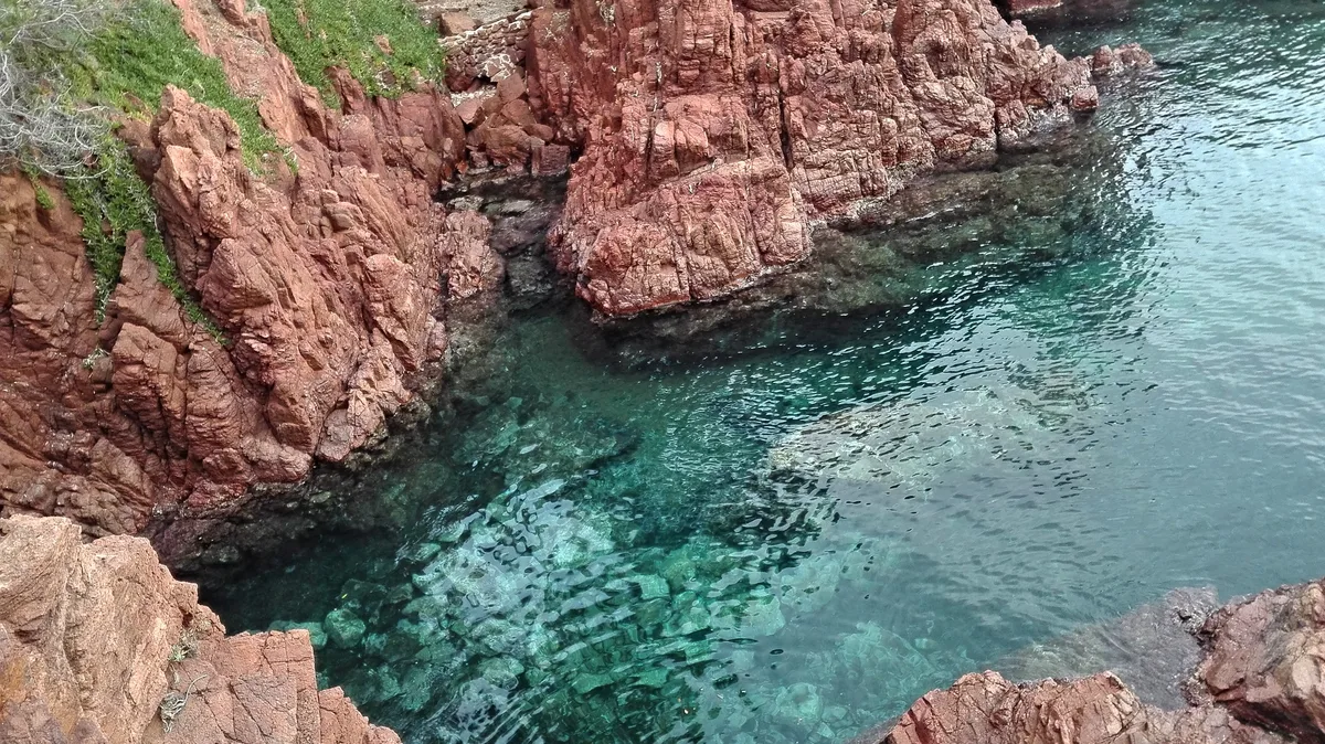 Calanque de Pissaou Beach, Théoule-sur-Mer, French Riviera, France — 2