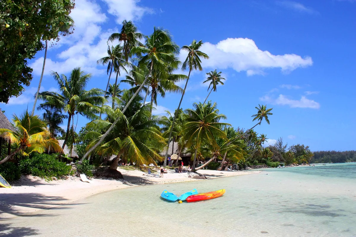 Tipaniers Beach, Moorea-Maiao, Windward Islands, French Polynesia — 2