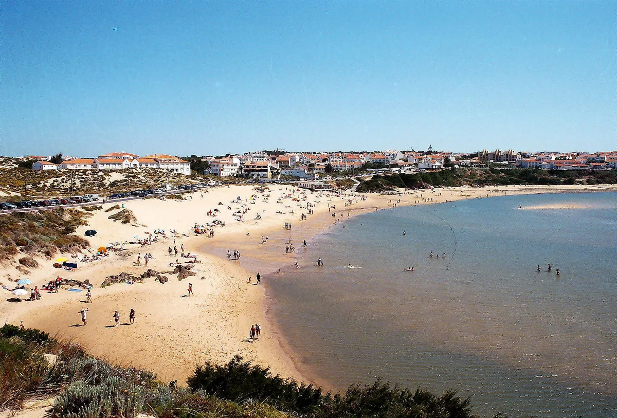Spiaggia di Vila Nova de Milfontes, Odemira, Alentejo / Costa Vicentina, Portogallo — 5