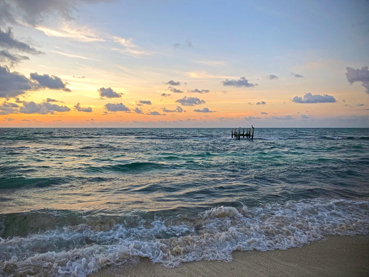 Spiaggia di Paraíso, Tulum, Yucatan Caribbean, Messico